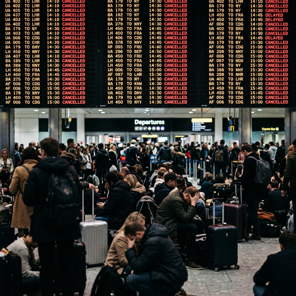U.S. Air Travel Hit by Massive 4,200+ Flight Delays — What Travelers Need to Know